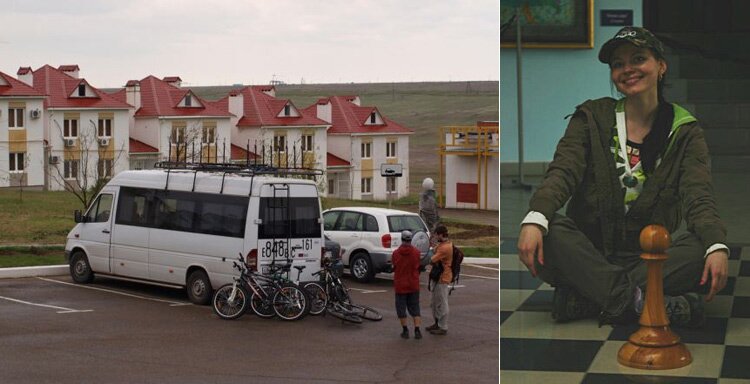 -  - (by bus) Tags:    2009 [, , ,  , , ,  ,  , , , kalmykia, bikes, trip